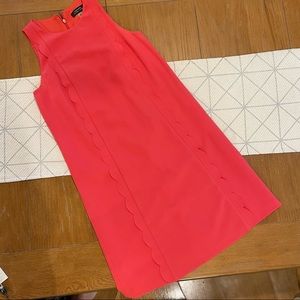 Tahari Coral Shift Dress, Size 2